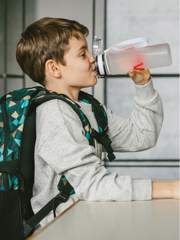 BAAGL  Bela tritanska steklenička za pitje Nasa, 500 ml Baagl