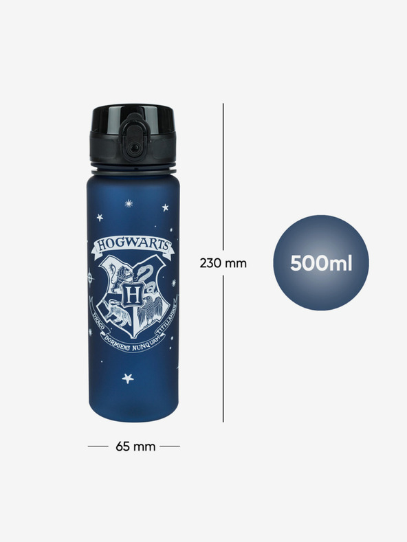 BAAGL  Modra tritanska steklenička za pitje harry Potter bradavice, 500 ml Baagl