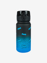 BAAGL  Črna tritanska plastenka za pitje z gradientom batman blue, 350 ml Baagl