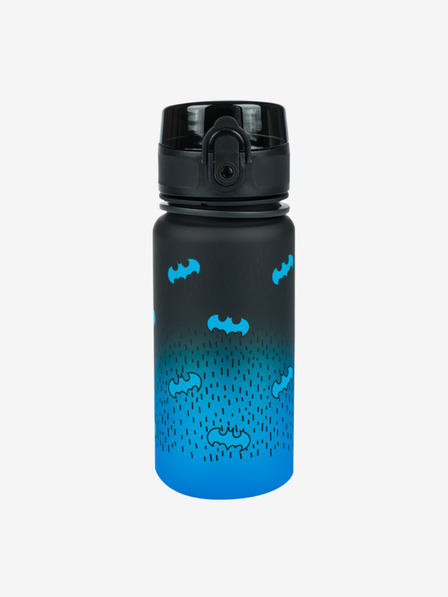 BAAGL  Črna tritanska plastenka za pitje z gradientom batman blue, 350 ml Baagl