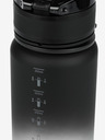 BAAGL  Črna tritanska steklenička za pitje z nagibom volk, 350 ml Baagl