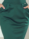 numoco SARA midi obleka - zelena Numoco