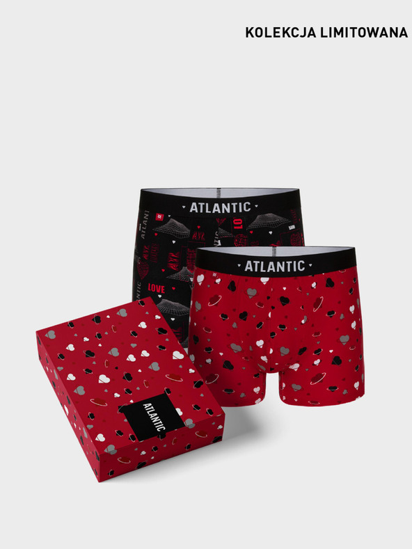 Atlantic Moške bokserice Love ATLANTIC 2 pakiranja