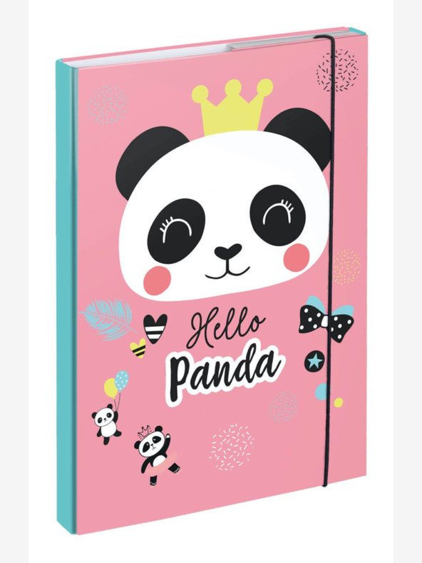 BAAGL  BAAGL Ovitek za šolski zvezek A4 Panda BAAGL