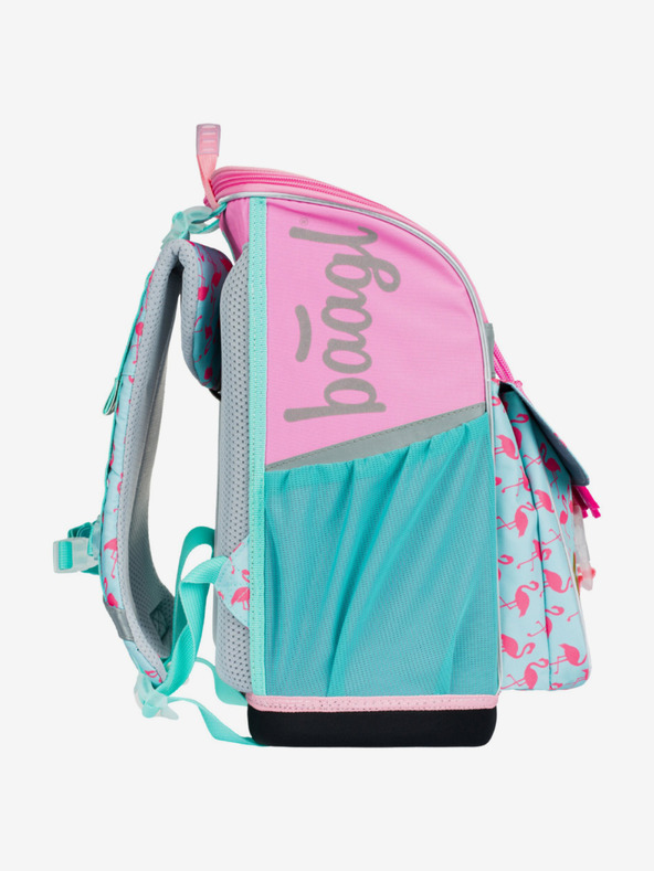 BAAGL  Roza šolska torba Zippy Baagl Flamingo