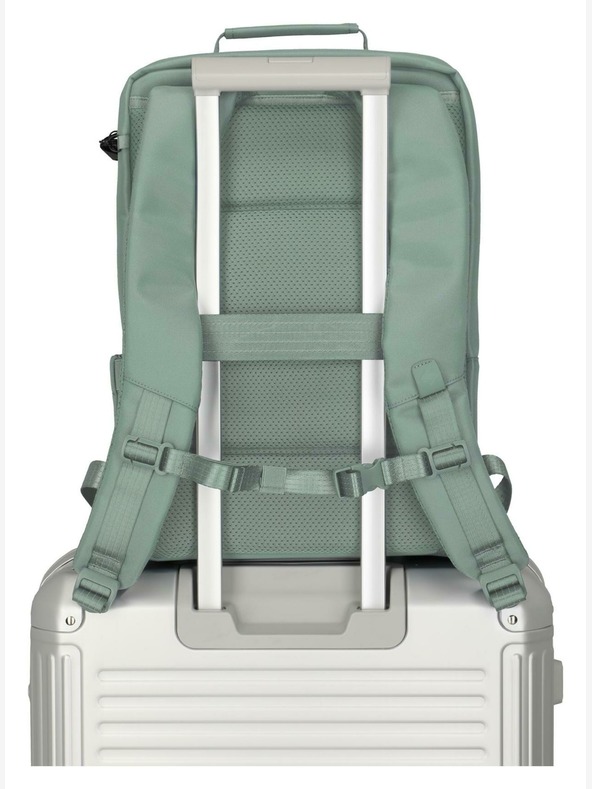 Travelite Nahrbtnik Travelite Workfloow Backpack M Sage