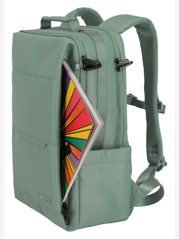 Travelite Nahrbtnik Travelite Workfloow Backpack M Sage