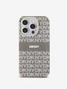 DKNY PC/TPU Repeat Pattern Tonal Stripe Magsafe Back Cover za iPhone 14 Pro Beige DKNY
