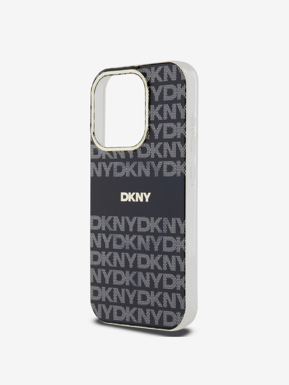 DKNY PC/TPU Repeat Pattern Tonal Stripe Magsafe Back Cover za iPhone 13 Pro Max Black DKNY