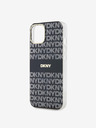 DKNY PC/TPU Repeat Pattern Tonal Stripe Magsafe Back Cover za iPhone 14 Black DKNY