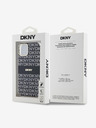 DKNY PC/TPU Repeat Pattern Tonal Stripe Magsafe Back Cover za iPhone 14 Black DKNY