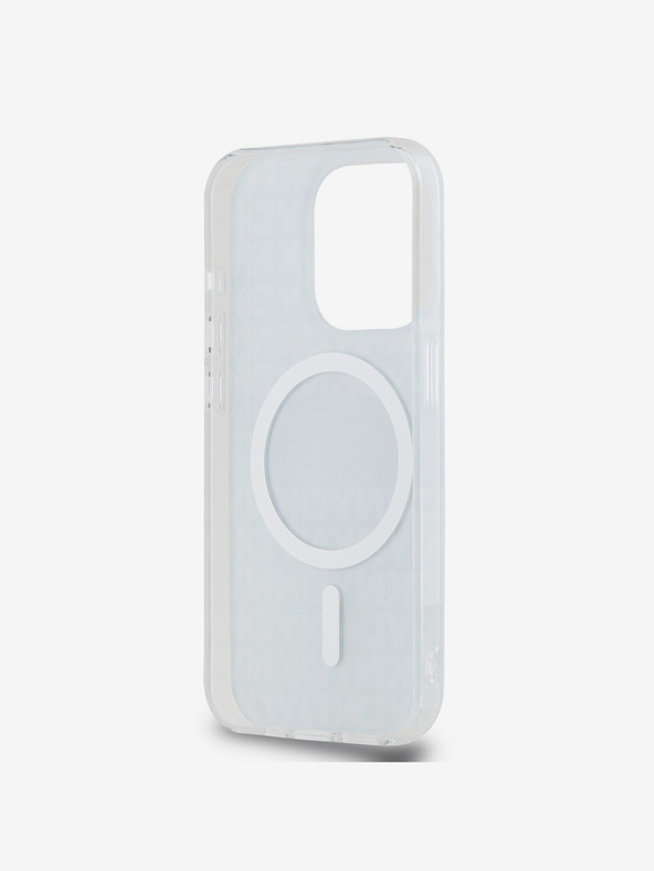 DKNY PC/TPU Repeat Pattern Tonal Stripe Magsafe Back Cover za iPhone 13 Pro Blue DKNY
