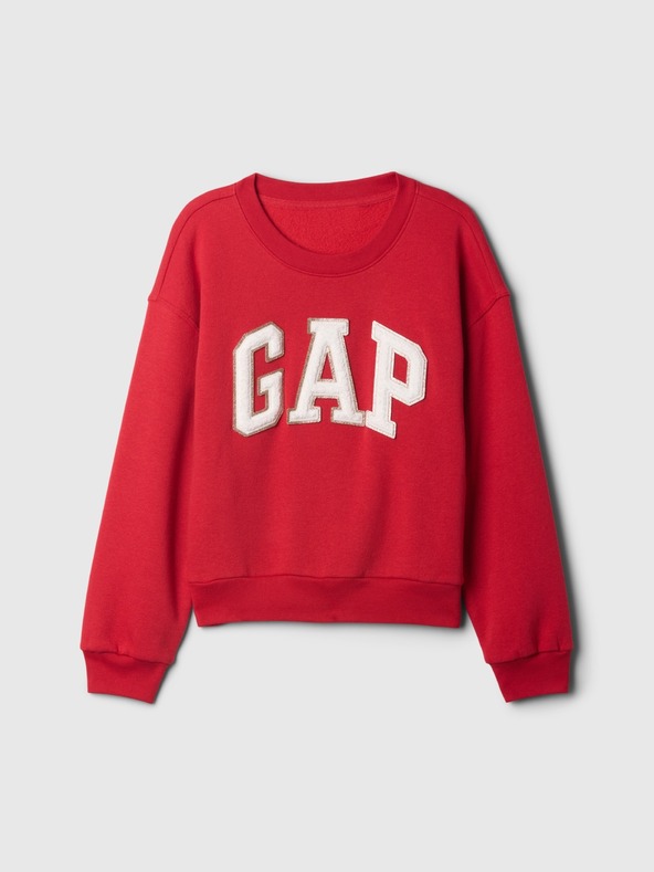 GAP Otroška prevelika jopa z logotipom GAP