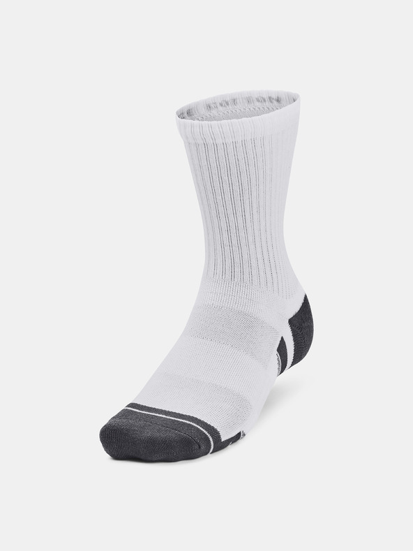 Under Armour Unisex nogavice Under Armour UA Performance Cotton Mid (3pk)