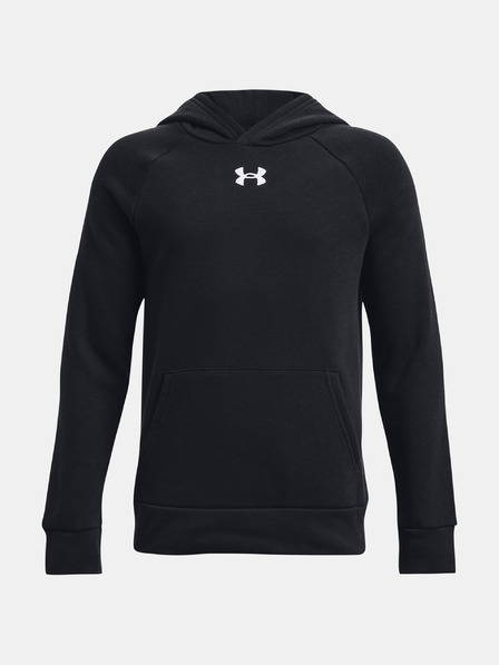 Under Armour Deški pulover Under Armour UA RIVAL FLEECE HOODIE-BLU