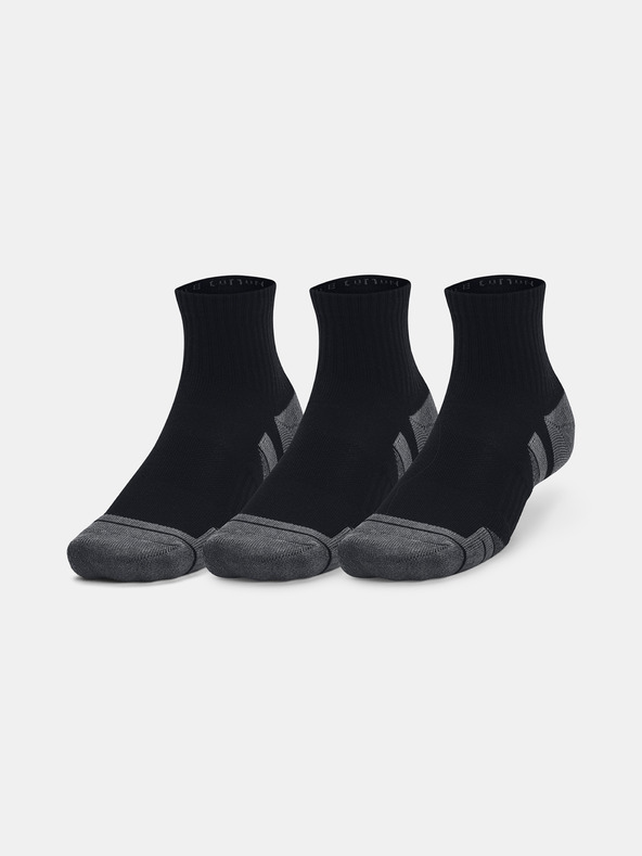 Under Armour Unisex nogavice Under Armour UA Performance Cotton Qtr (3pk)