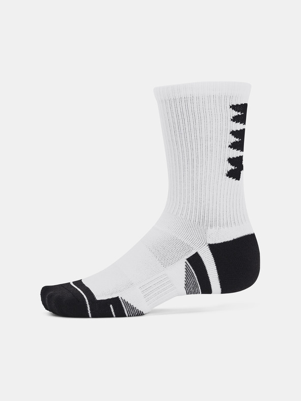 Under Armour Unisex nogavice Under Armour UA Perf Tech Nov 3pk Crew
