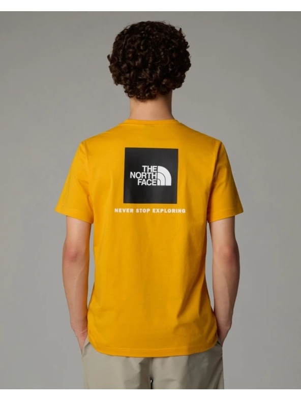 The North Face Moška rumena majica The North s/s Box nse Tee