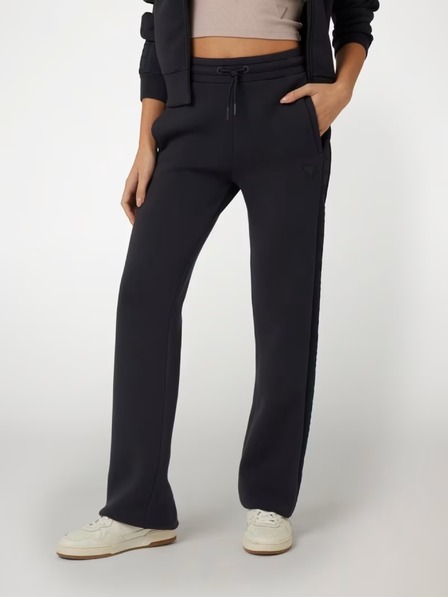 Guess Jeans Ženske temno modre trenirka s stranskim logotipom Guess jeans