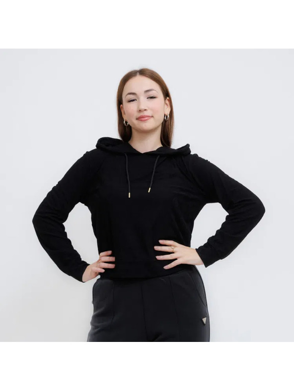 Guess Jeans Ženska črna jopa Monica Guess jeans