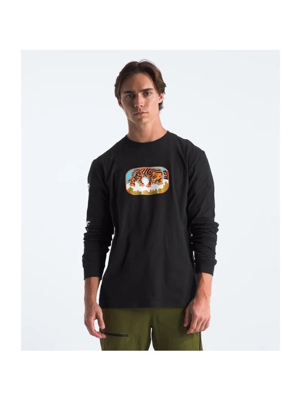 The North Face Moška črna majica z dolgimi rokavi The North Face Climb