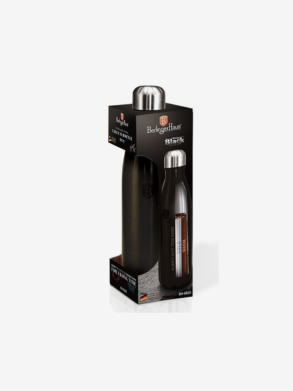 Berlingerhaus Nerjaveča termoska steklenica 0,5 l BERLINGERHAUS Shiny Black Collection
