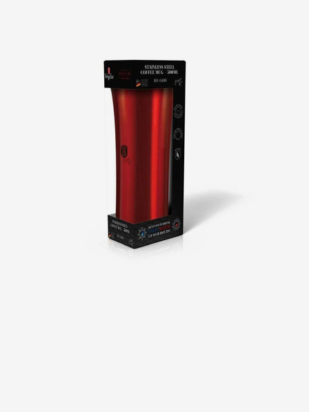 Berlingerhaus Termo vrč 500 ml Burgundy Metallic Line BERLINGERHAUS