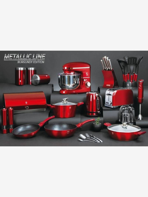 Berlingerhaus Nerjaveča termoska 1 l BERLINGERHAUS Burgundy Metallic Line