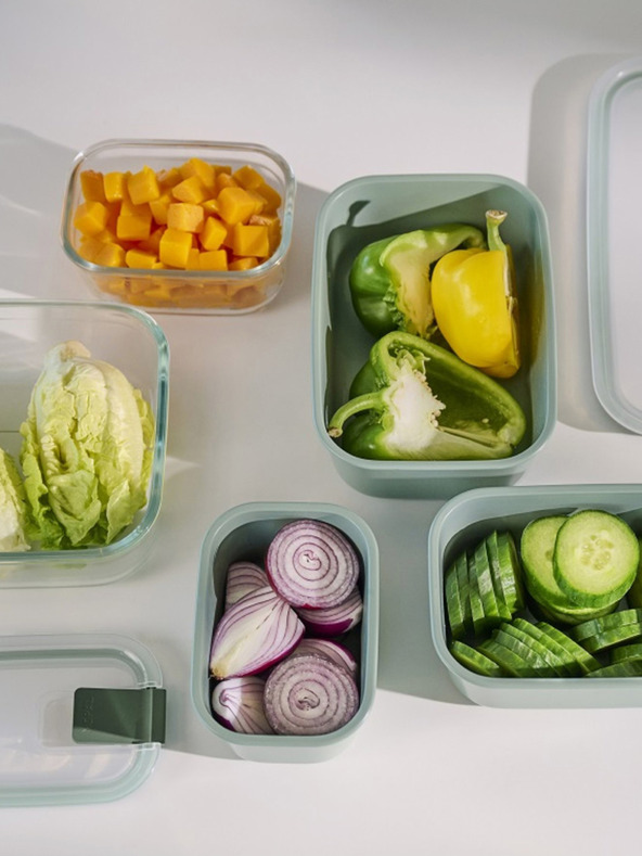 Mepal Črna Mepal EasyClip 1500 ml škatla za shranjevanje hrane