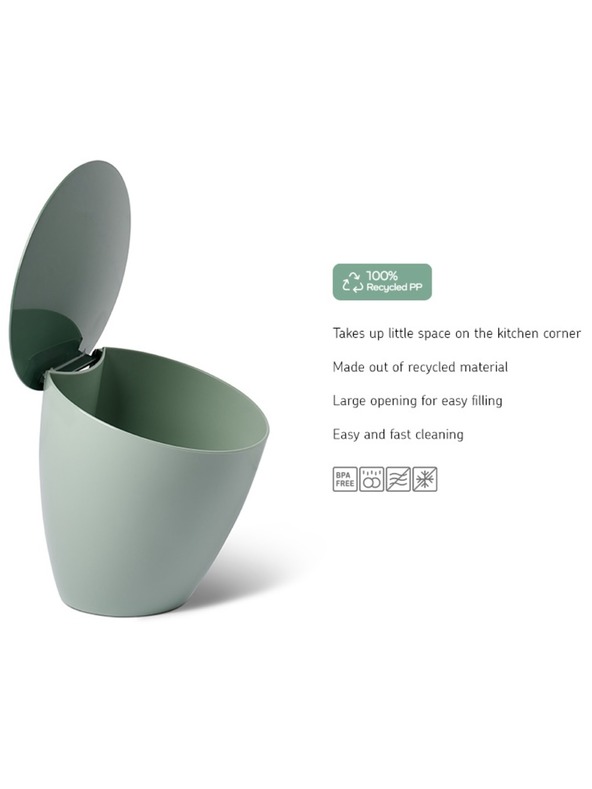 Mepal Mepal Koš za smeti Calypso Nordic sage 2200 ml