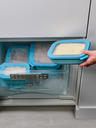 Mepal Svetlo moder set posod Mepal Cirqula Rectangular 750 + 1500 + 3000 ml