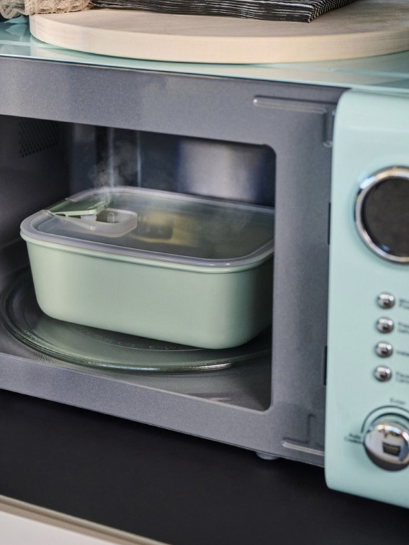 Mepal Črna posoda za shranjevanje hrane Mepal EasyClip 1000 ml