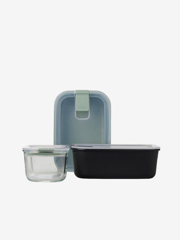 Mepal Črna posoda za shranjevanje hrane Mepal EasyClip 1000 ml