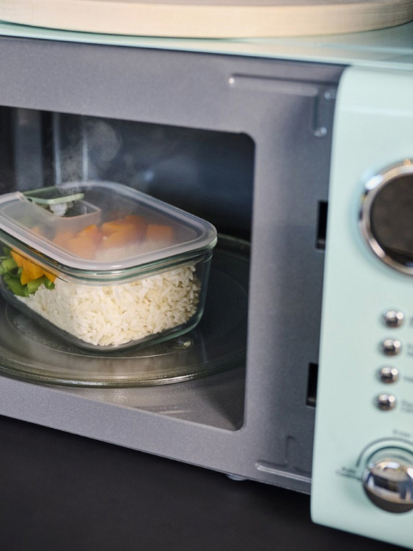 Mepal Steklena posoda za shranjevanje hrane Mepal EasyClip 450 ml