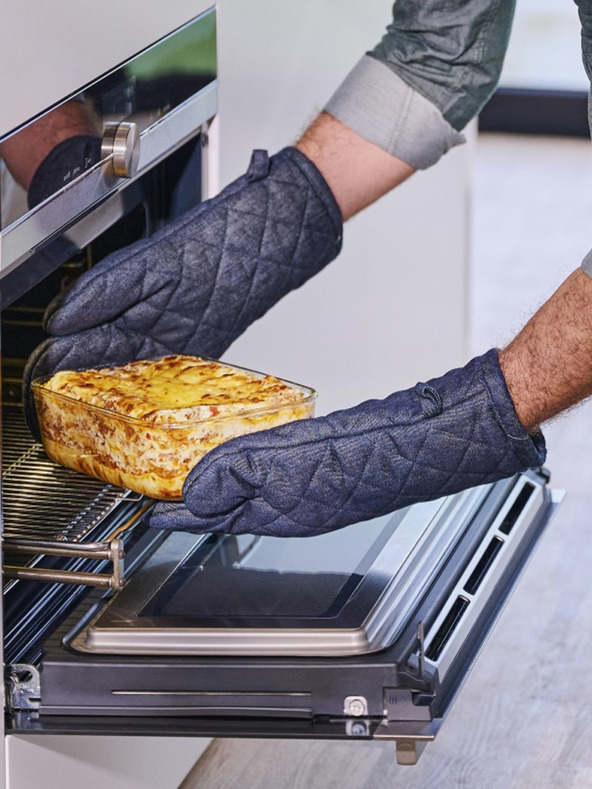 Mepal Steklena posoda za shranjevanje hrane Mepal EasyClip 450 ml