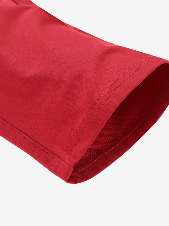 ALPINE PRO Ženske softshell kapri hlače ALPINE PRO WEDERA chilli