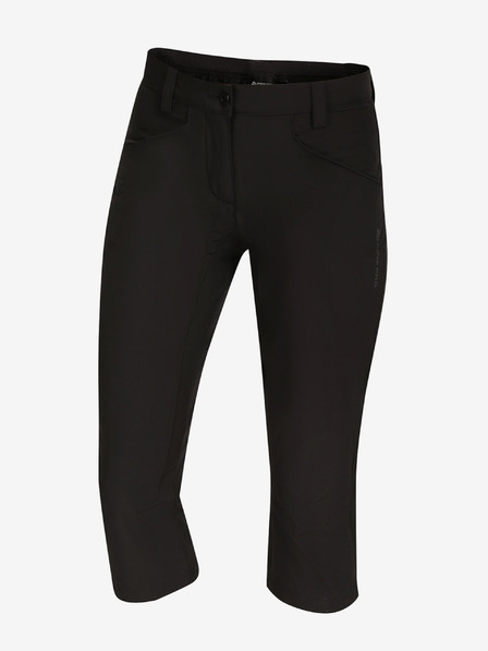 ALPINE PRO Ženske softshell kratke hlače ALPINE PRO WEDERA black