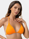 DORINA Komplet dveh spodnjih delov ženskih kopalk v oranžni in beli barvi DORINA Avalon