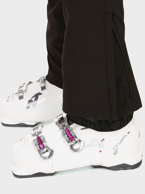 Kilpi Črne ženske softshell smučarske hlače Kilpi DIONE