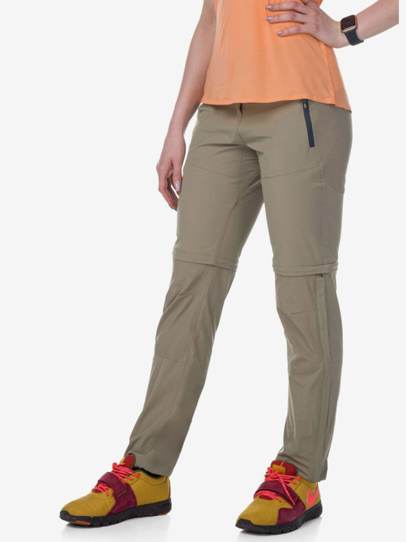 Kilpi Bež ženske hlače za na prostem Kilpi HOSIO