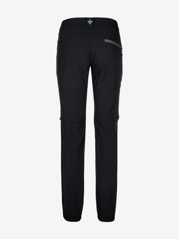 Kilpi Črne ženske hlače za na prostem Kilpi HOSIO