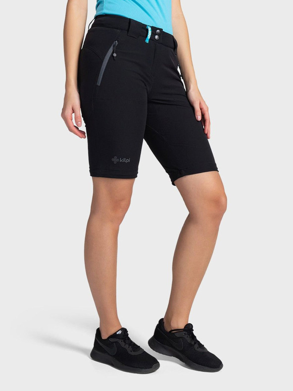 Kilpi Črne ženske hlače za na prostem Kilpi HOSIO