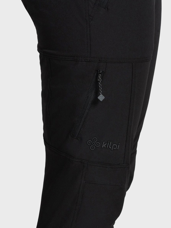 Kilpi Črne ženske hlače za na prostem Kilpi BELVELA