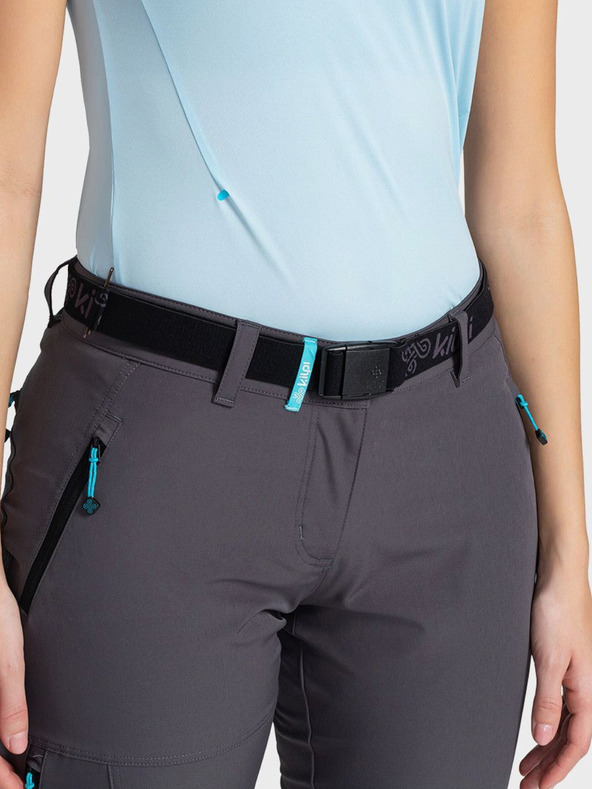 Kilpi Temno sive ženske hlače za na prostem Kilpi BELVELA