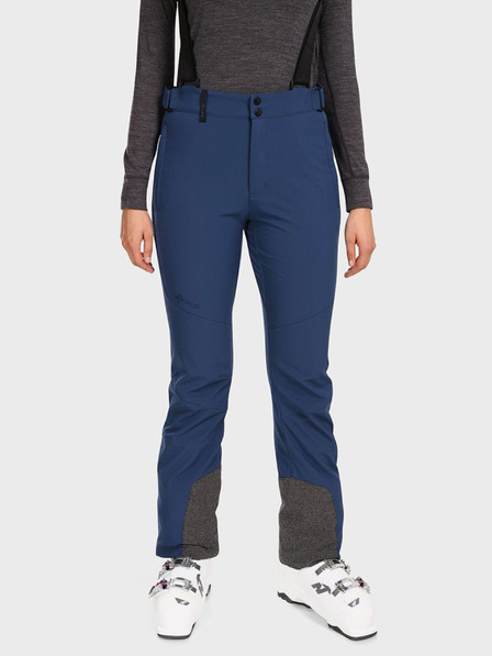Kilpi Temno modre ženske softshell smučarske hlače Kilpi RHEA