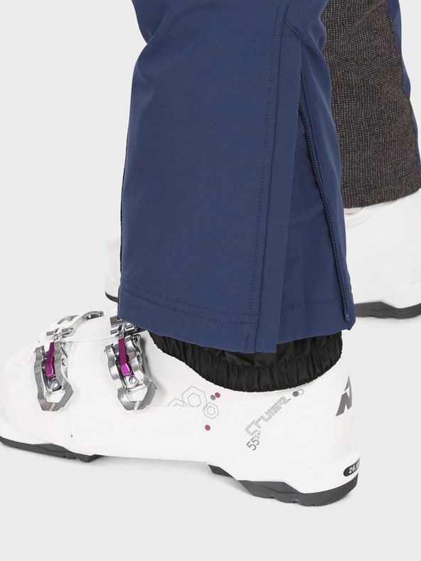 Kilpi Temno modre ženske softshell smučarske hlače Kilpi RHEA