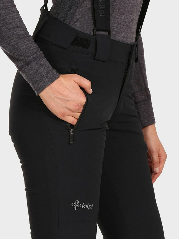 Kilpi Črne ženske smučarske hlače KILPI EURINA