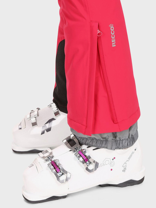 Kilpi KILPI EURINA Temno rožnate ženske smučarske hlače