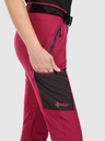 Kilpi Ženske hlače za na prostem Kilpi BELVELA-W Temno rdeča