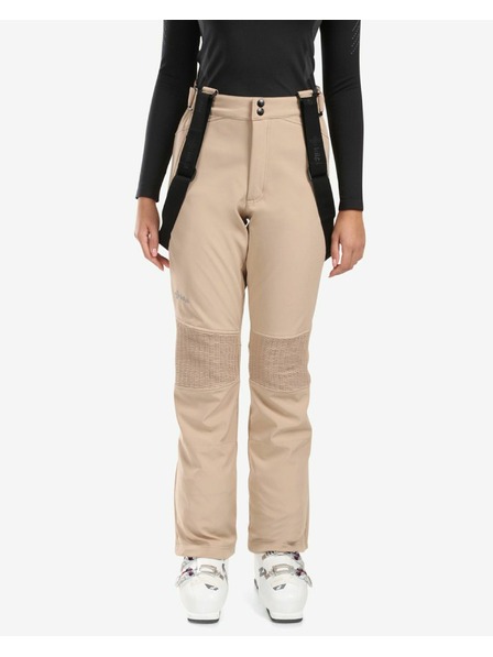 Kilpi Ženske softshell smučarske hlače Kilpi DIONE-W Beige